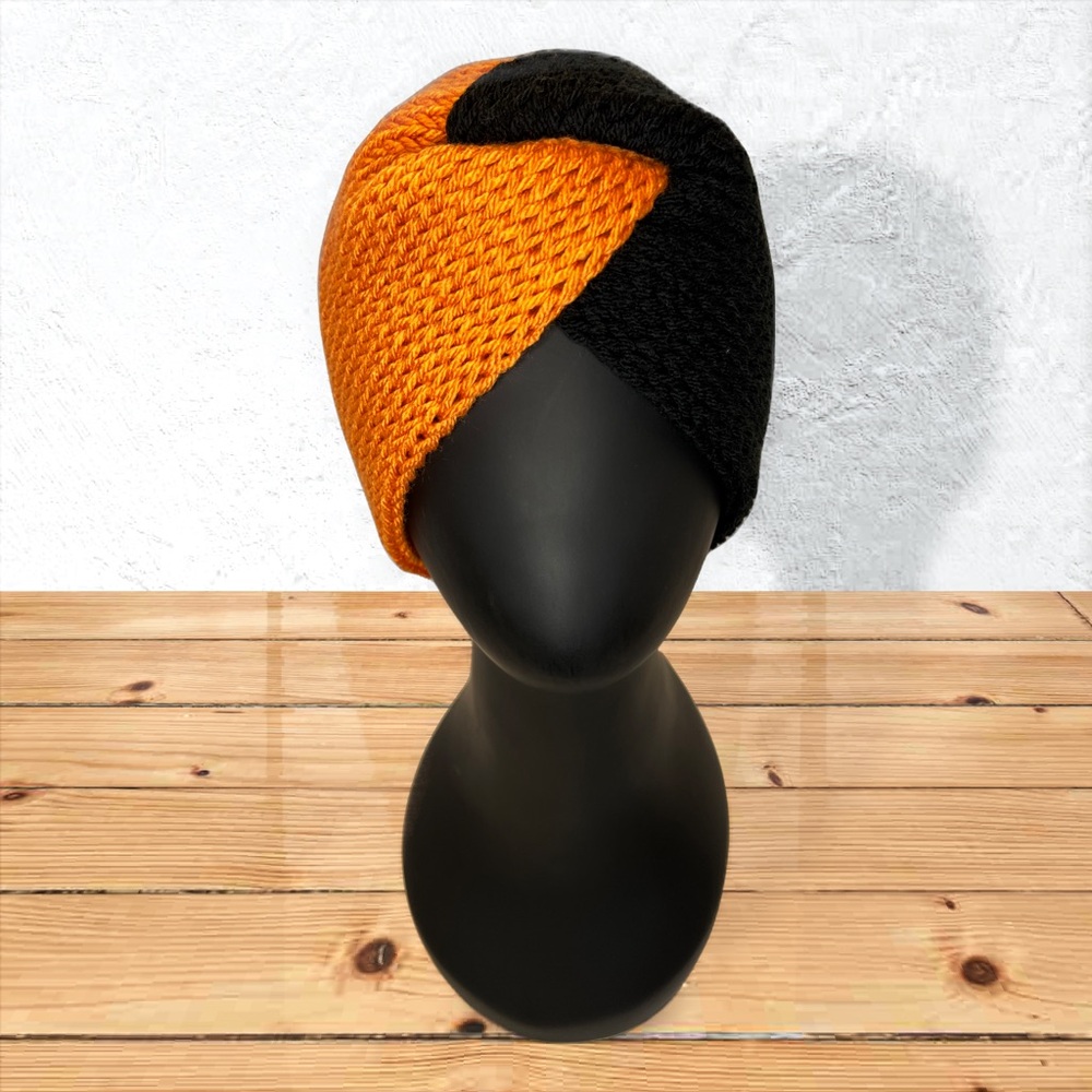 Handmade Knit Twist Ear Warmers | Cozy & Versatile | Adult Women's